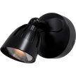 Nighthawk 1 Light Exterior Spotlight 15W TRI Colour Black IP65