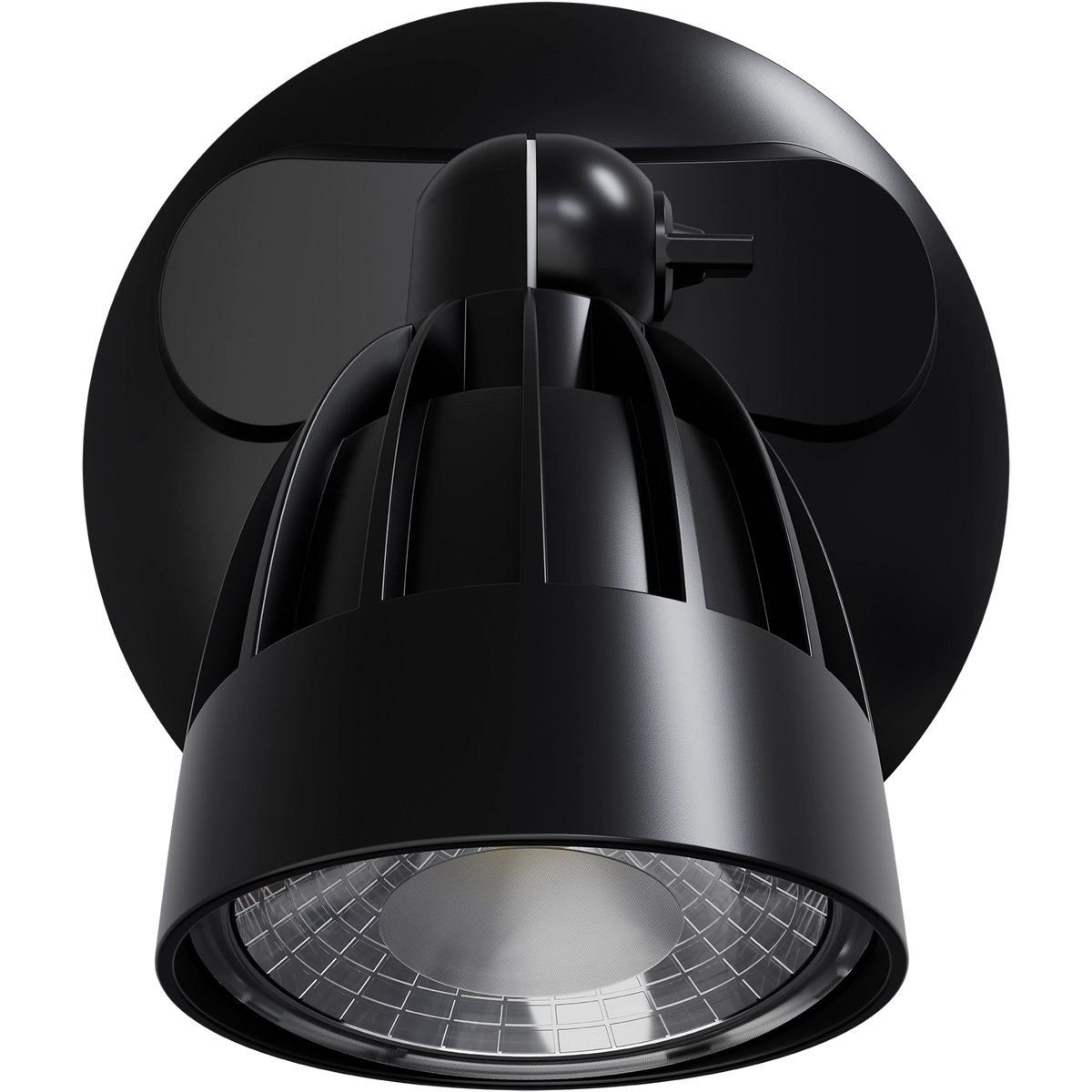 Nighthawk 1 Light Exterior Spotlight 15W TRI Colour Black IP65