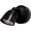 Nighthawk 1 Light Exterior Spotlight with Sensor 15W TRI Colour Black IP65