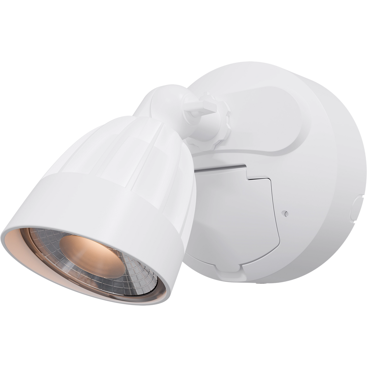 Nighthawk 1 Light Exterior Spotlight with Sensor 15W TRI Colour White IP65