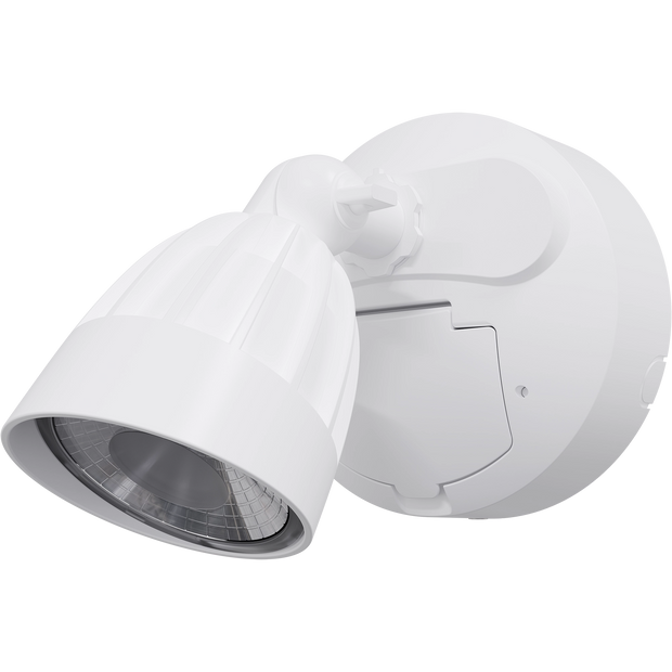 Nighthawk 1 Light Exterior Spotlight with Sensor 15W TRI Colour White IP65