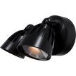 Nighthawk 2 Light Exterior Spotlight 30W TRI Colour Black IP65