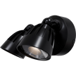 Nighthawk 2 Light Exterior Spotlight with Sensor 30W TRI Colour Black IP65
