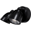 Nighthawk 2 Light Exterior Spotlight with Sensor 30W TRI Colour Black IP65