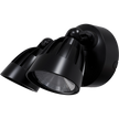 Nighthawk 2 Light Exterior Spotlight with Sensor 30W TRI Colour Black IP65