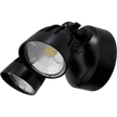 Nighthawk 2 Light Exterior Spotlight with Sensor 30W TRI Colour Black IP65