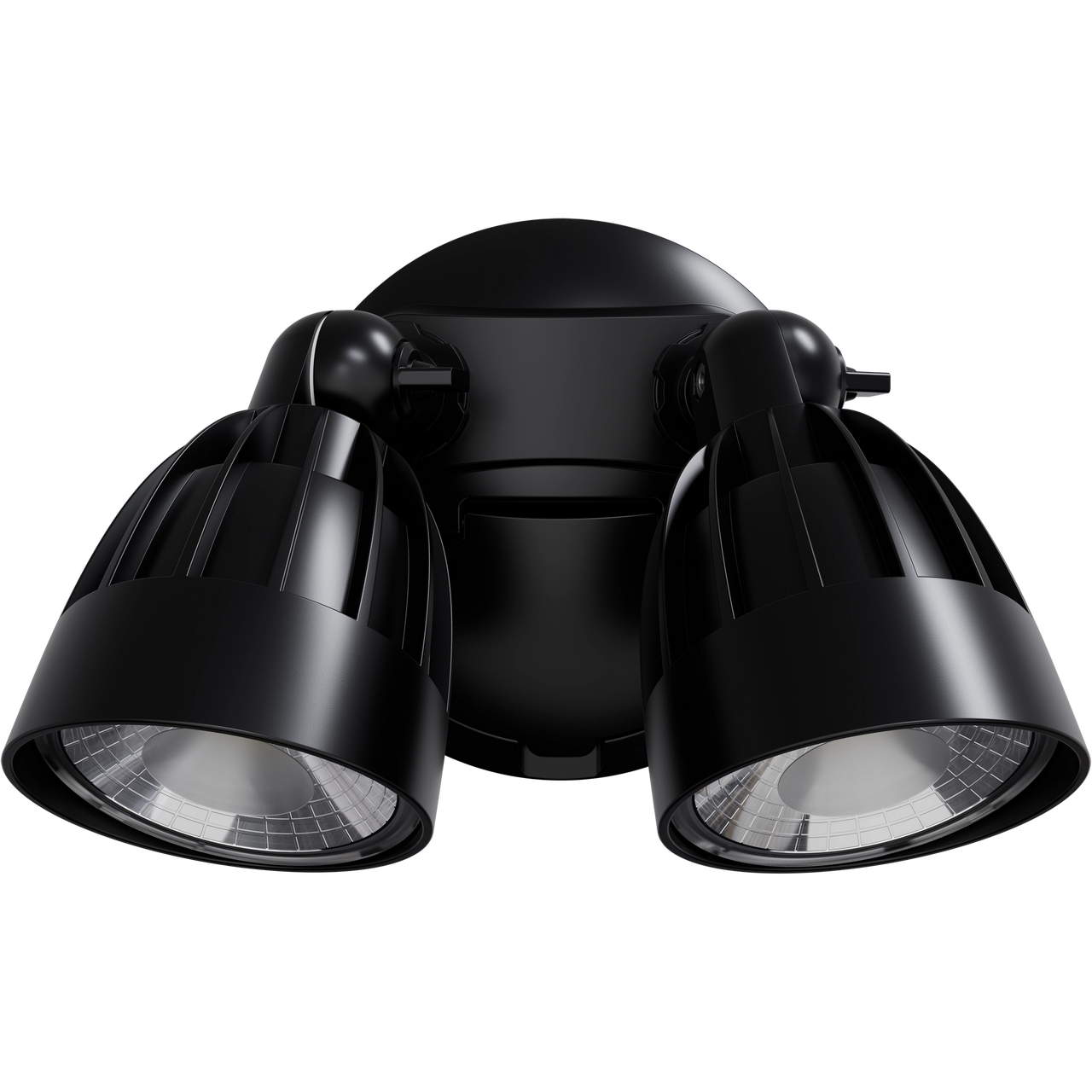 Nighthawk 2 Light Exterior Spotlight with Sensor 30W TRI Colour Black IP65