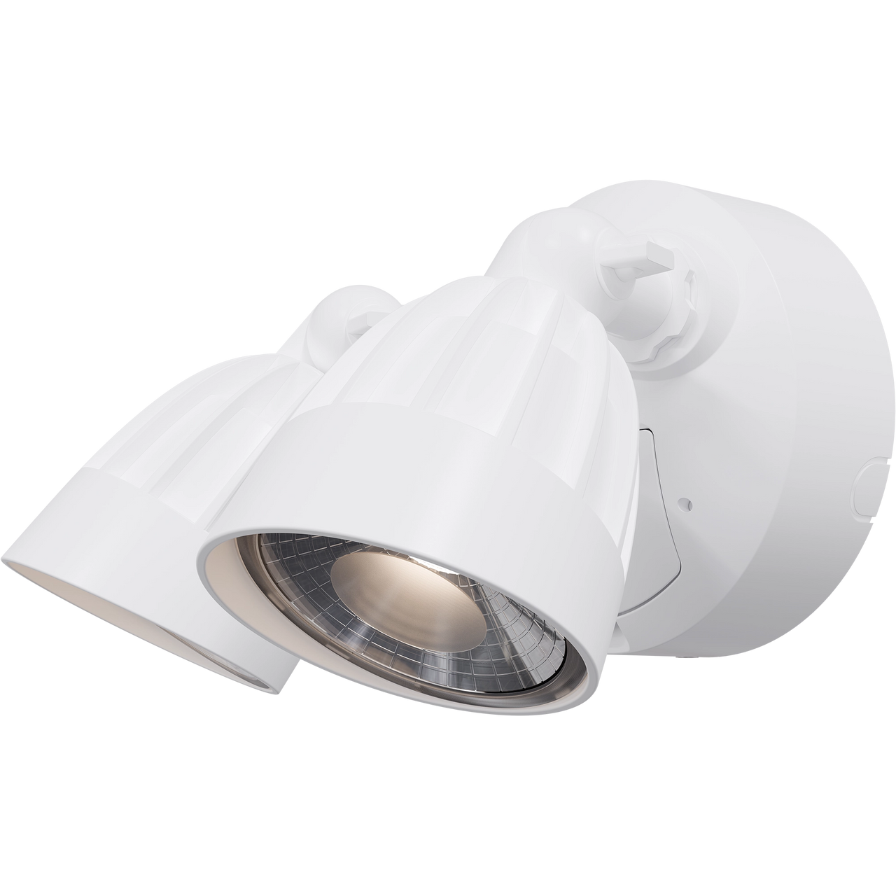 Nighthawk 2 Light Exterior Spotlight with Sensor 30W TRI Colour White IP65