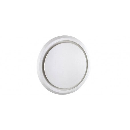 OLSON 250 UNIVERSAL- 295mm Cut-out, 150mm Outlet, Side Duct Exhaust Fan - Round White