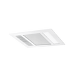 Phoenix Mini 1000w Halogen 3 in 1 Bathroom Heater & High Extraction Exhaust Fan with Tricolour LED Light Panel White