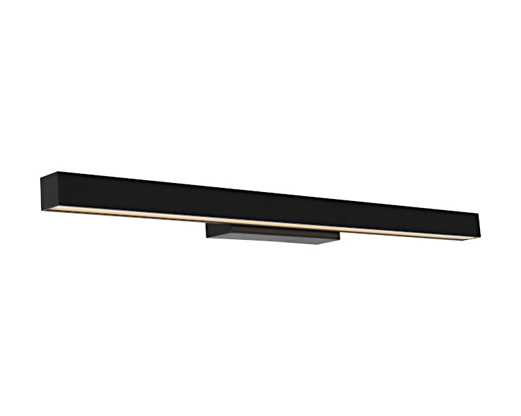 Polo 16W LED Vanity Light Black