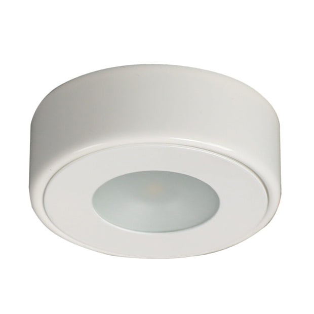 Anova LED Round Cabinet Light 12V 6K Satin Nickel