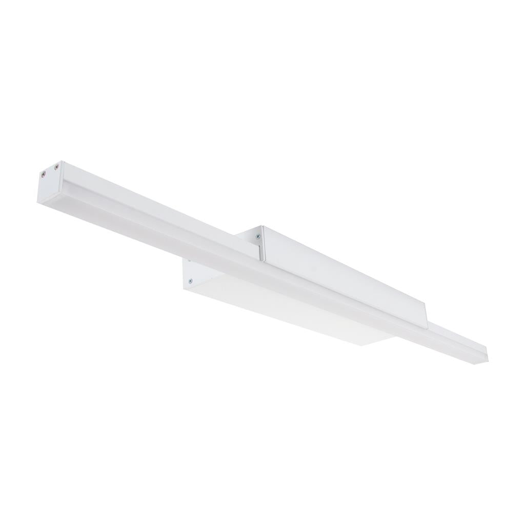 shadowline 600 led wall vanity or picture light satin white finish