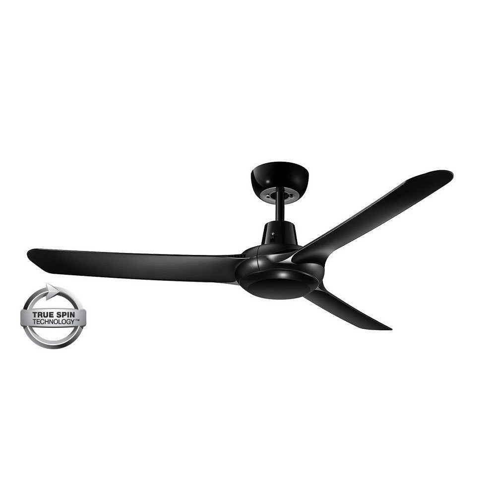 Spyda 3 Blade 50" (1253mm) Ceiling Fan with Plastic Alloy Blades in Walnut