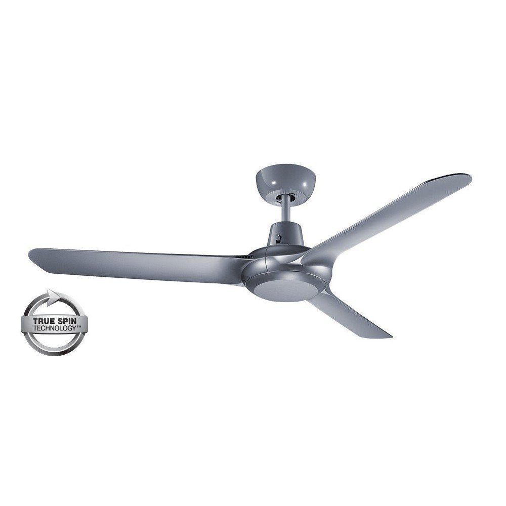 Spyda 3 Blade 50" (1253mm) Ceiling Fan with Plastic Alloy Blades in Titanium