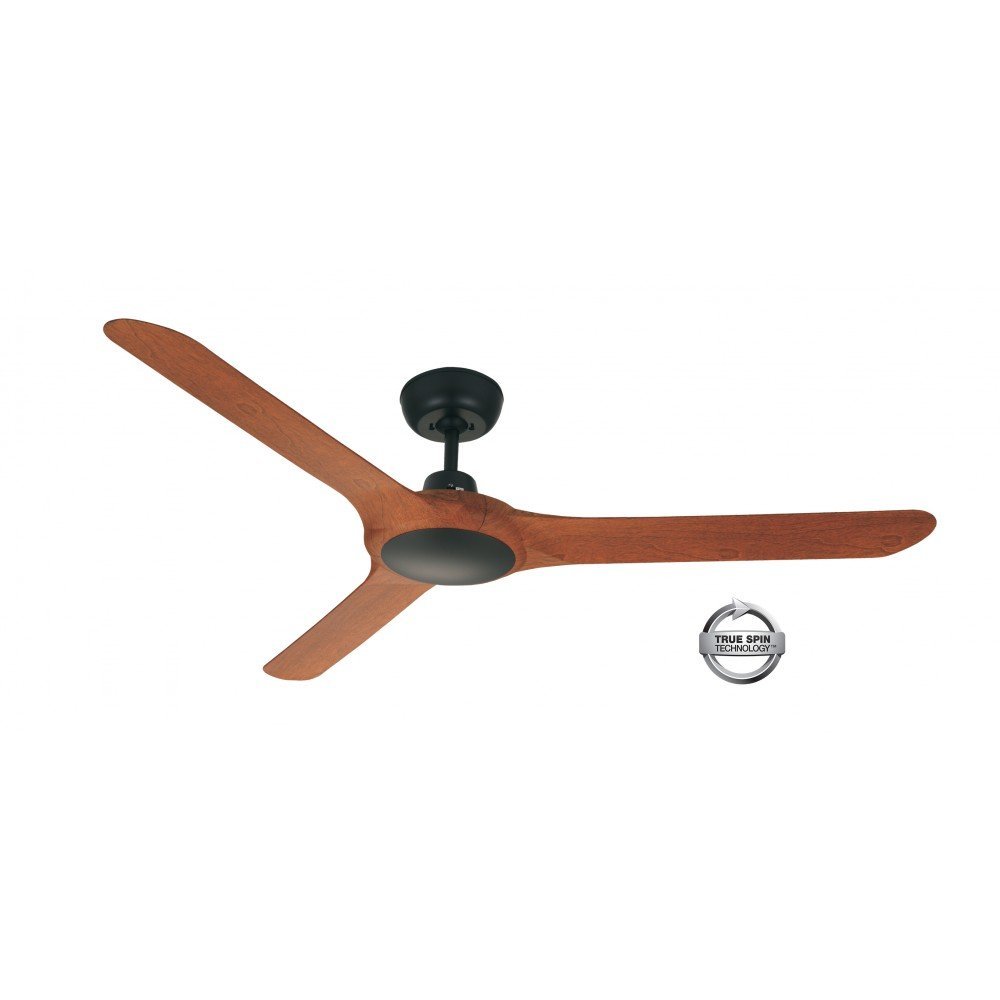 Spyda 3 Blade 62" (1573mm) Ceiling Fan with Plastic Alloy Blades in Bamboo