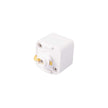 Track Adaptor Single Circuit 33X33X40mm White