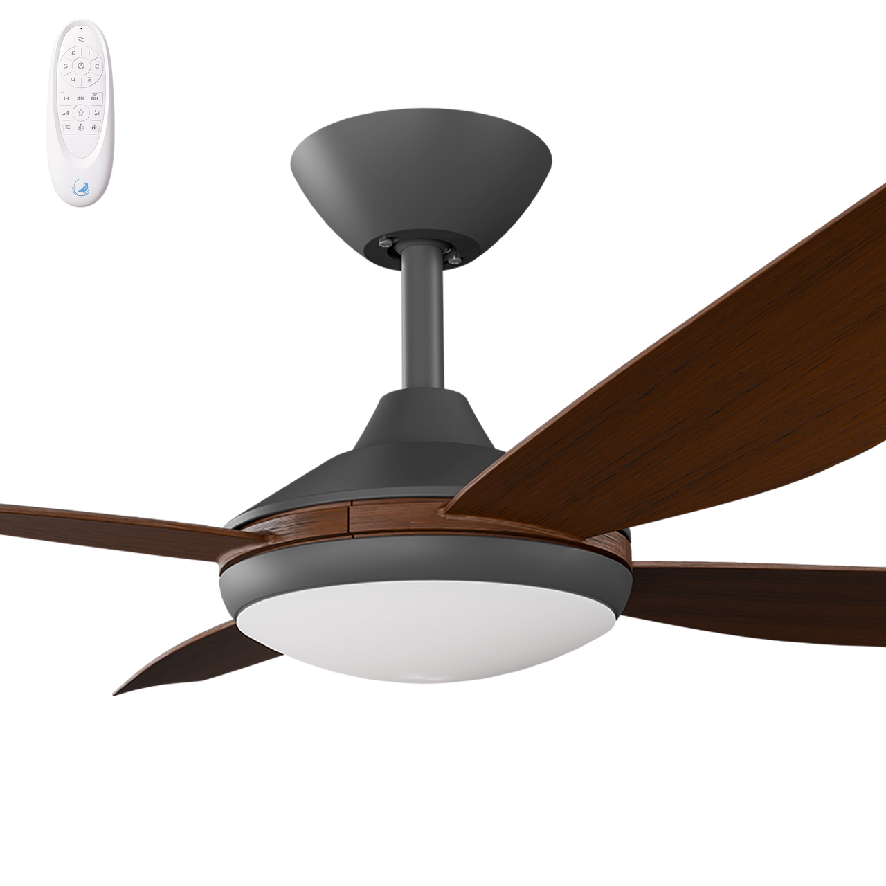 Calibo Vanga 48" DC Smart Ceiling Fan with Light & Remote Control