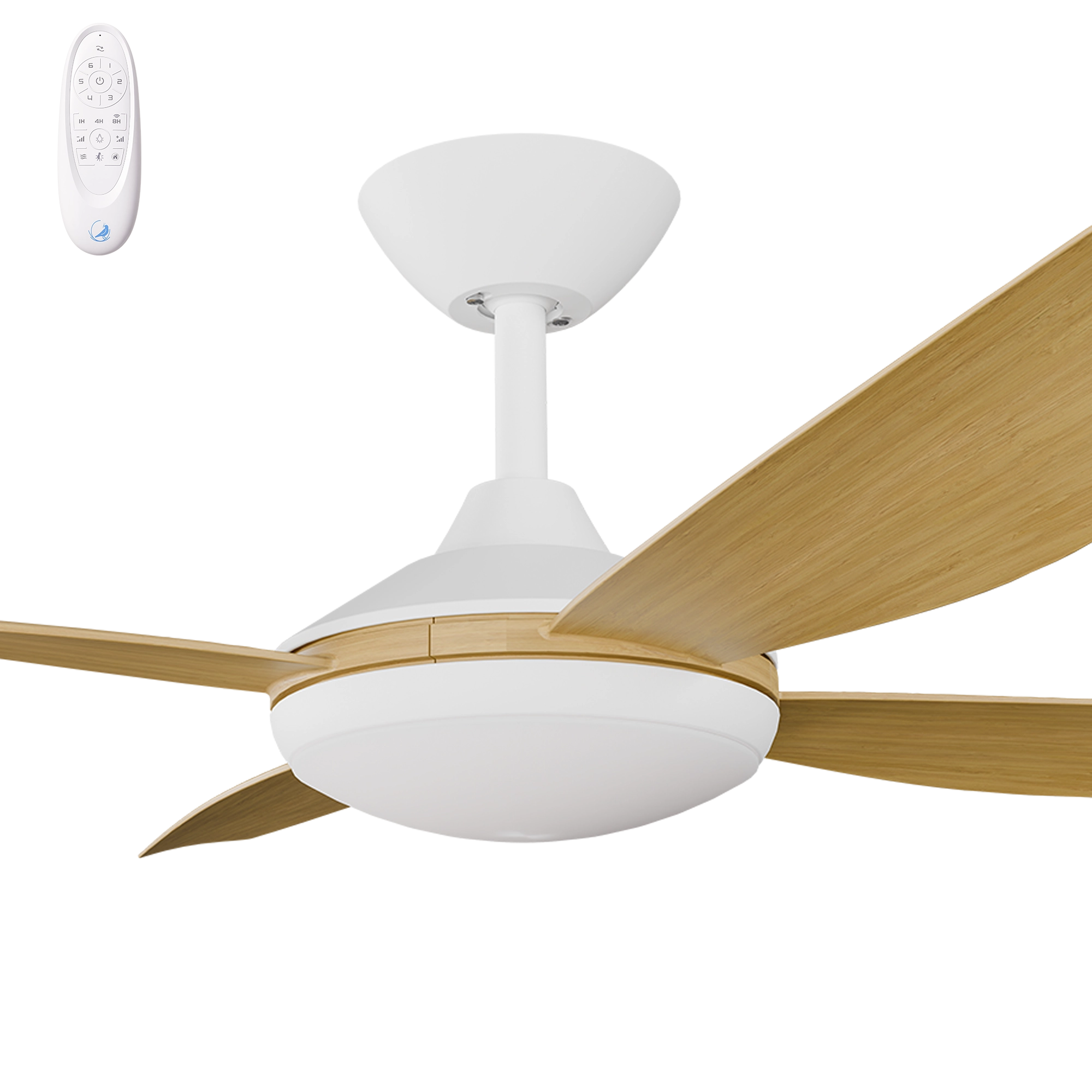 Calibo Vanga 48" DC Smart Ceiling Fan with Light & Remote Control