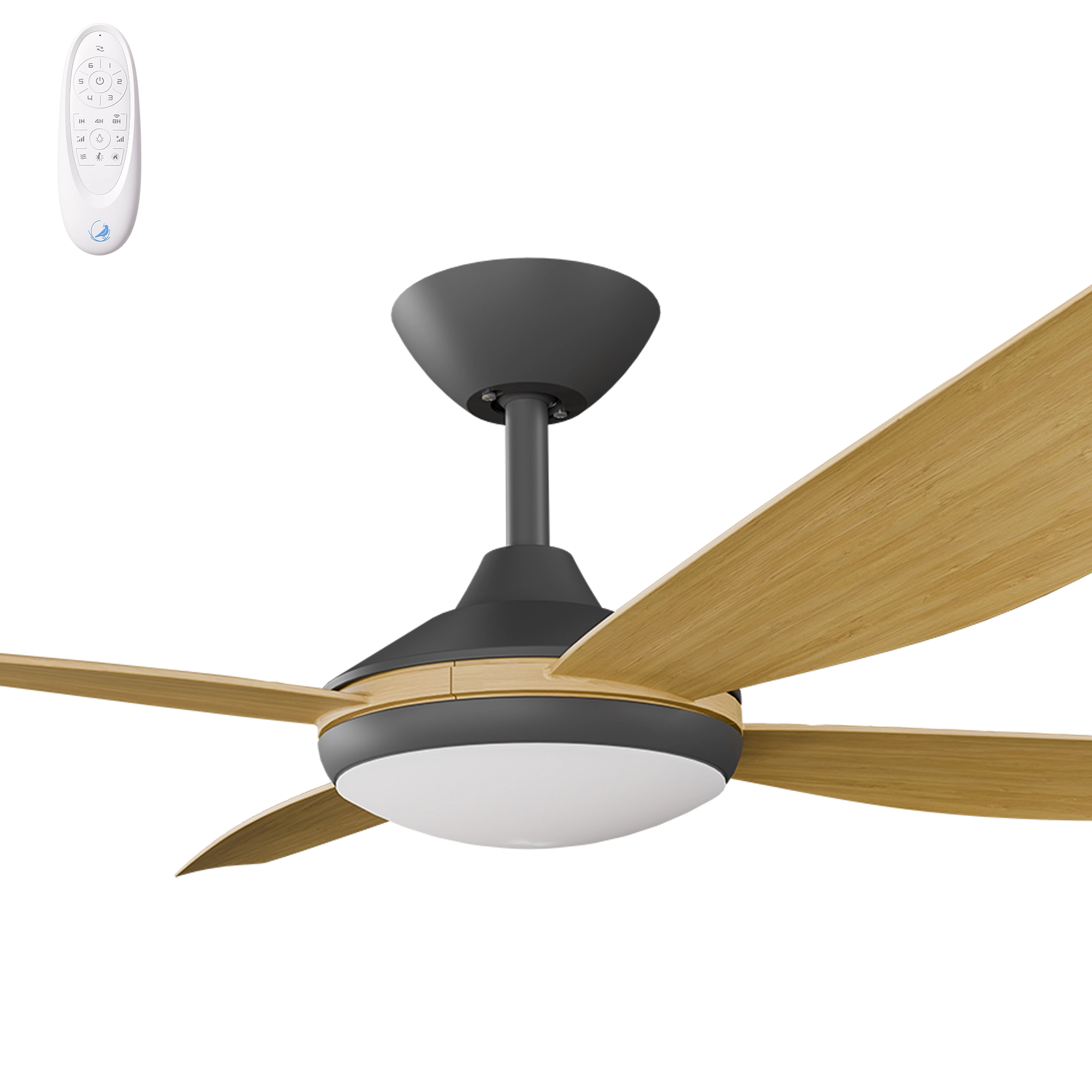 Calibo Vanga 56" DC Smart Ceiling Fan with Light & Remote Control