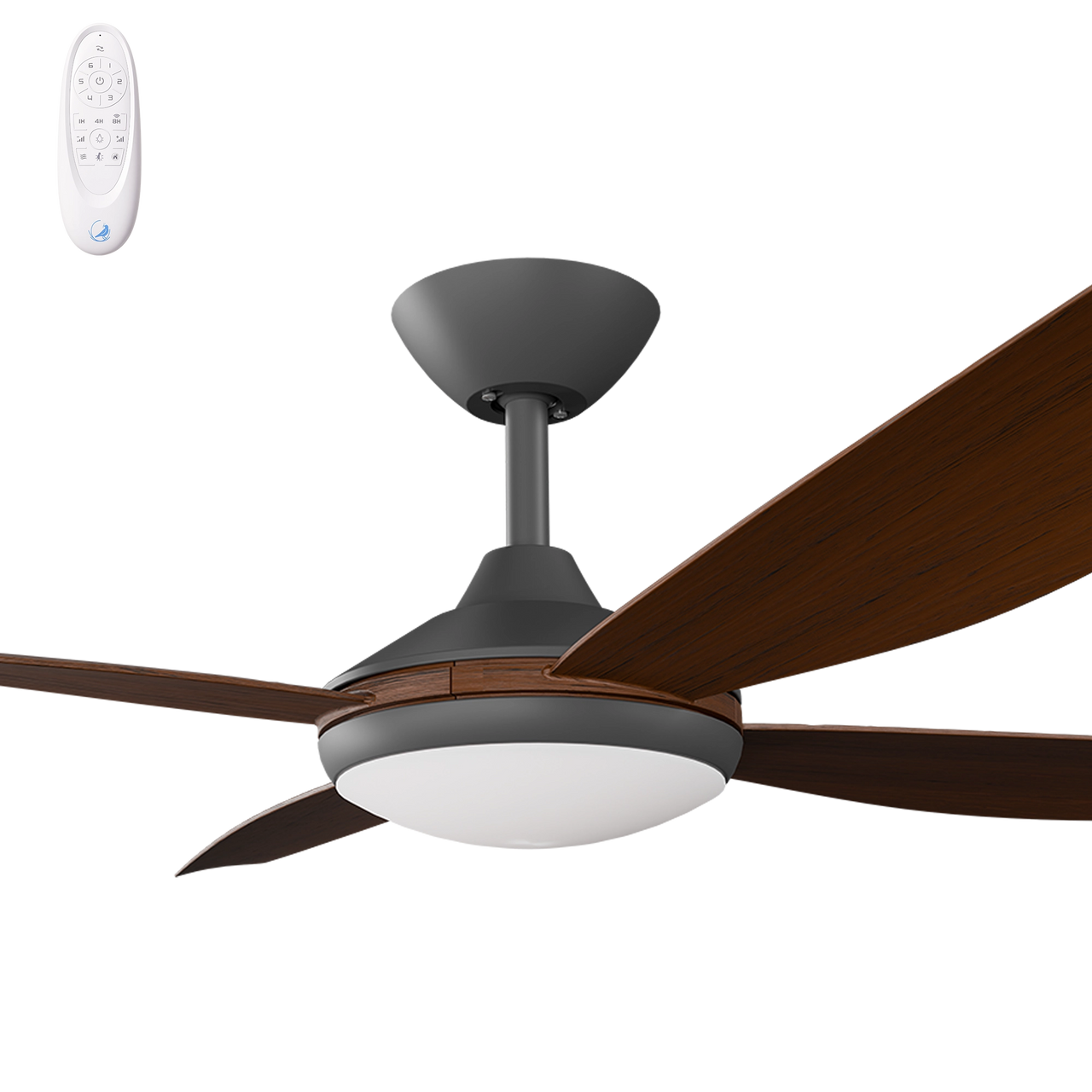 Calibo Vanga 56" DC Smart Ceiling Fan with Light & Remote Control