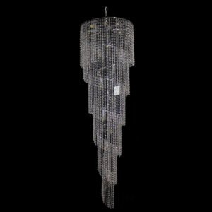 Spiral 510 Chrome Chandelier - CRPSPI17510CH