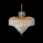 Waterfall 820 Gold Chandelier - CRPWAT11820GD