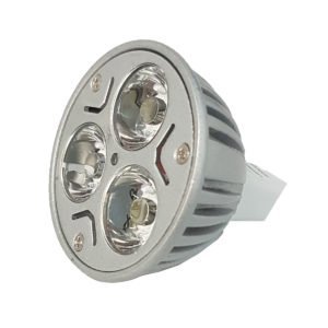 3w MR16 LED Globe - LED3WMR16 - PW - CW - WW