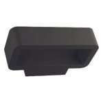 Quad LED Integrated External Light in Black