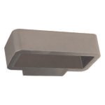 Quad LED Integrated External Light in Brushed Chrome