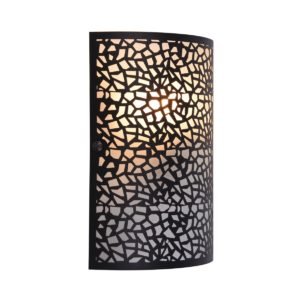 Zay Black Wall Light