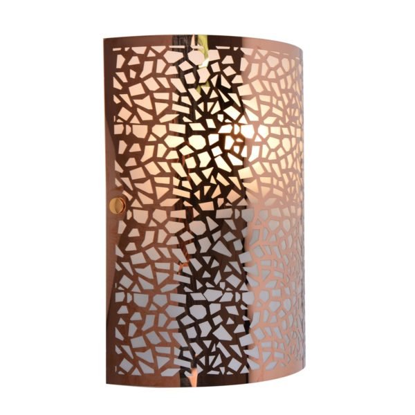 Rose deals gold sconce