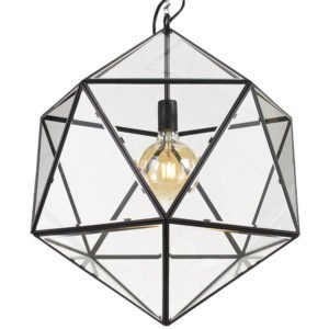 Lazlo 500mm 1 Light Pendant in Black