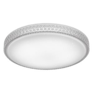 Amelia 600mm 50 Watt CCT LED Dimmable Oyster Light with Remote