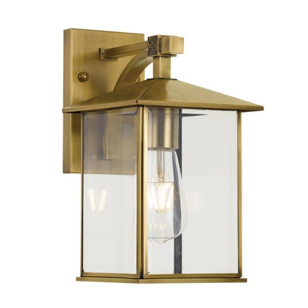 ip44 brass wall light