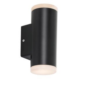 Ludek Up and Down Wall Light in Black