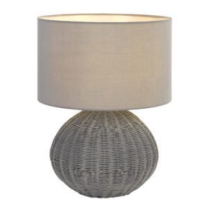 Mohan 38 Table Lamp in Grey