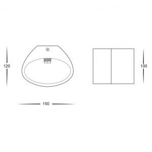 HV8025C Dimensions