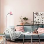 Pastel Floor Lamp in Matt Pink