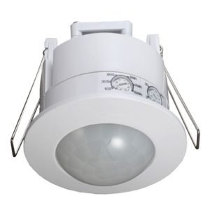 Sens 360 Degree IP65 Infrared Recessed Motion Sensor in White