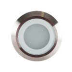 12v DC 0.5w LED Flame Single Mini Deck Light IP67 316 Stainless Steel in 5500K