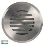 12v DC Viale MR16 Recessed with Grill Driveway Light in 316 Stainless Steel- HV19102T-SS316