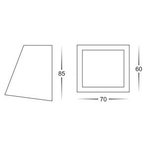 HL3608W Dimensions