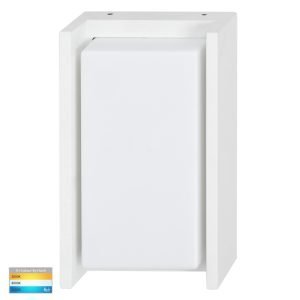 Nepean 12w Tri-Color LED White Wall Light