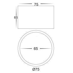 HV5802 Dimensions