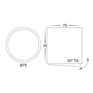 HV5802 Dimensions