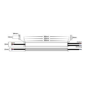 HV9661-150W Dimensions