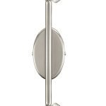 Buzz 2 Light GU10 Satin Nickel Adjustable Spotlight