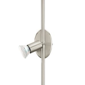 Buzz 4 Light GU10 Satin Nickel Adjustable Spotlight