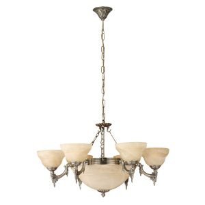 Marbella 9 Light Bronze Chandelier Pendant Light